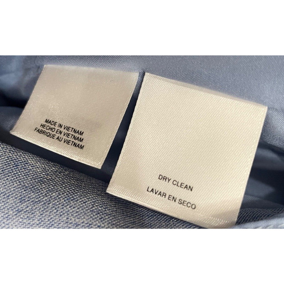 Nine West Sleeveless Sheath Dress With Fabric Belt Light Blue Size 16 Pre-owned - Picture 6 of 7